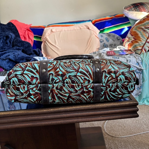 Patricia Nash Tooled Turquoise Carducci - Picture 5 of 5